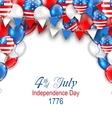 american traditional celebration background vector image vector image
