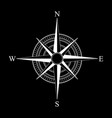 compass icon vector image