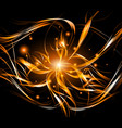 abstract light wave futuristic background vector image vector image