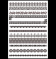 tribal borders vector image
