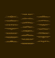 art deco dividers vector image
