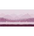 fantasy cartoon landscape seamless nature vector image vector image