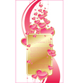 hearts for design vector image vector image