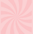 simple sweet candy pink swirl background vector image