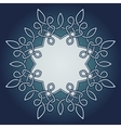 decorative frame vector image vector image