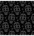 colored skul pattern vector image