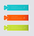 colorful info graphics for your business vector image vector image