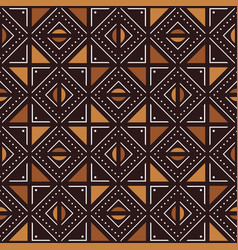 african print fabric seamless tribal pattern vector image vector image