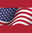 america flag background collection waving design vector image vector image