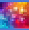 abstract rainbow geometric background creative vector image