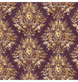 damask luxury ornament pattern vector image vector image