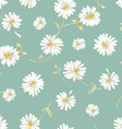 pretty daisy seamless background vector image