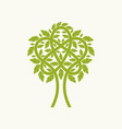 church logo and christian symbols vector image