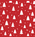 scandinavian christmas seamless pattern vector image