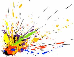 Paint splatter Royalty Free Vector Image - VectorStock