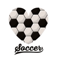 football soccer design vector image