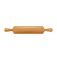 pastry rolling pin vector image vector image