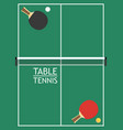 table tennis vector image