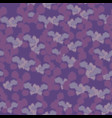 purple camouflage knitting seamless pattern vector image