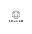summer vector image