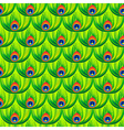 abstract green peacock feathers vector image vector image