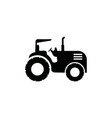 tractor icon design template isolated vector image
