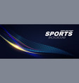 abstract sport background with motion elements vector image vector image