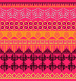 tribal seamless pattern vector image vector image