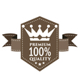 emblem premium quality vector image