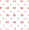 son icons pattern seamless white background vector image vector image