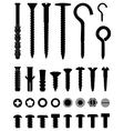 screws vector image vector image