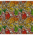 paisley seamless pattern vector image vector image