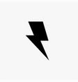 electric lightning bolt logo for your needs vector image