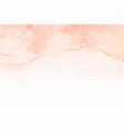 abstract dusty blush liquid watercolor background vector image