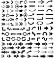 arrows collection vector image