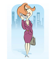 business woman vector image vector image
