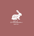 hand drawn farm logo in doodle style vector image vector image