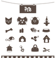 pets vector image