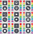 lock bus microphone connector connection rewind vector image