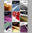 creative brochure template vector image