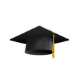 graduation cap tassel symbol education vector image