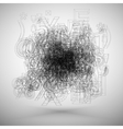 tag cloud grunge banner background abstract vector image