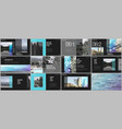travel concept presentations design portfolio vector image vector image