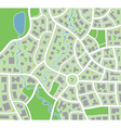 city map vector image