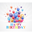 Happy birthday greetings Royalty Free Vector Image