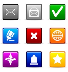 Audio icons Royalty Free Vector Image - VectorStock