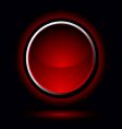 red button vector image vector image
