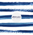 dark blue black grunge watercolor ink texture vector image vector image