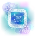 white square vignette vector image vector image