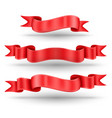 ribbon banner vector image vector image